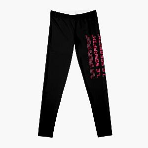 LE SSERAFIM Pink Leggings