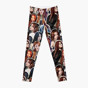 Yunjin Le Sserafim Collage Leggings