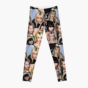 Eunchae Le Sserafim Collage Leggings