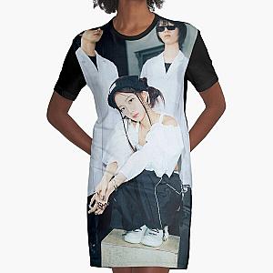 LE SSERAFIM KAZUHA - EASY  Graphic T-Shirt Dress