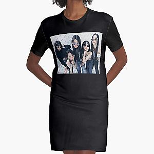 LE SSERAFIM - UNFORGIVEN Graphic T-Shirt Dress