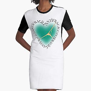 LE SSERAFIM - ANTIFRAGILE (Green) Graphic T-Shirt Dress