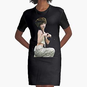 Antifragile Le Sserafim Kazuha Graphic T-Shirt Dress