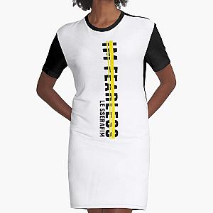 IM FEARLESS x le sserafim Graphic T-Shirt Dress