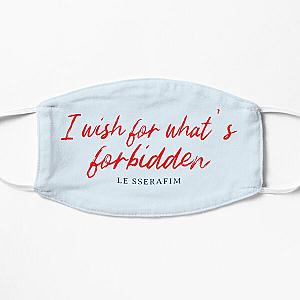 LE SSERAFIM - Forbidden | Kpop Merch for Fans | Gift for FEARNOT Flat Mask