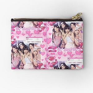 LE SSERAFIM AESTHETIC OT5 PINK Zipper Pouch