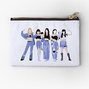 LE SSERAFIM ANTIFRAGILE Digital Illustration Zipper Pouch