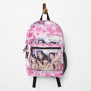 LE SSERAFIM AESTHETIC OT5 PINK Backpack