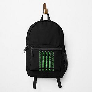 LE SSERAFIM Green Backpack