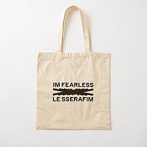 Le sserafim logo - les serafim band girl Cotton Tote Bag