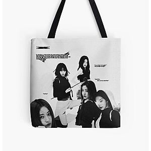 LE SSERAFIM Grunge Y2K  All Over Print Tote Bag