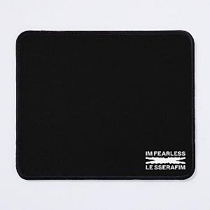 LE SSERAFIM LOGO (Black) Mouse Pad