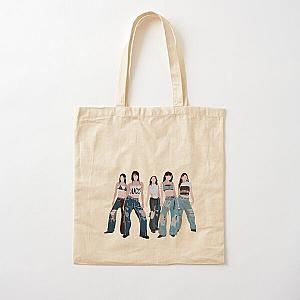 LE SSERAFIM UNFORGIVEN Digital Illustration  Cotton Tote Bag