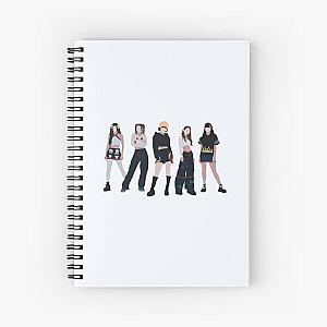 LE SSERAFIM ANTIFRAGILE Digital Illustration Spiral Notebook