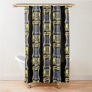 less than jake rug Shower Curtain