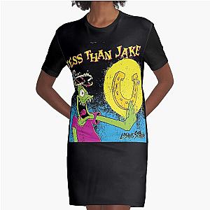 Less Than Jake American Ska Punk Graphic T-Shirt Dress