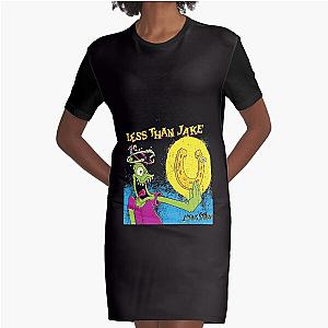 Less Than Jake American Ska Punk Graphic T-Shirt Dress