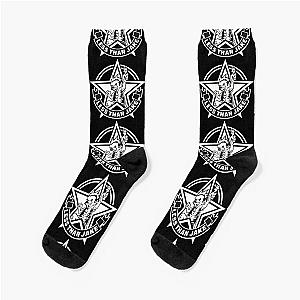 punk band music best logo less than jake gajiumr best logo Socks