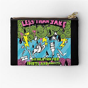 Less Than Jake absolution for idiots and addicts Zipper Pouch