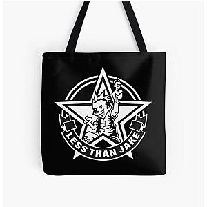 punk band music best logo less than jake gajiumr best logo All Over Print Tote Bag