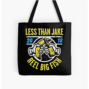 Less Than Jake    All Over Print Tote Bag