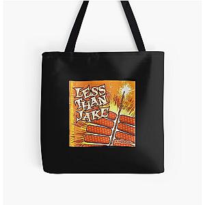 less than jake All Over Print Tote Bag