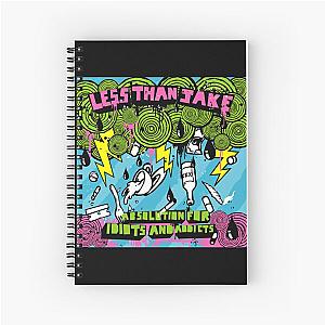 Less Than Jake absolution for idiots and addicts Spiral Notebook