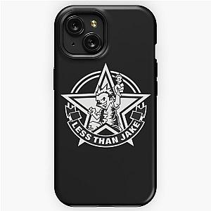 punk band music best logo less than jake gajiumr best logo iPhone Tough Case