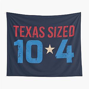 Letterkenny Texas sized ten four red and blue Tapestry