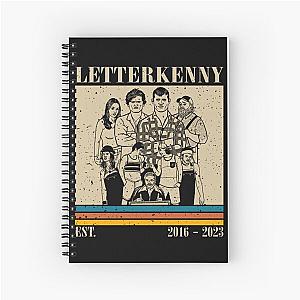 Retro Letterkenny Series Spiral Notebook