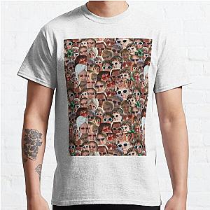 Lewis Capaldi Collage Repeat Print Classic T-Shirt RB1306