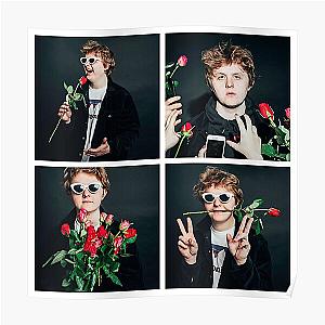 Lewis Capaldi 4 Photo Roses Collage Poster RB1306