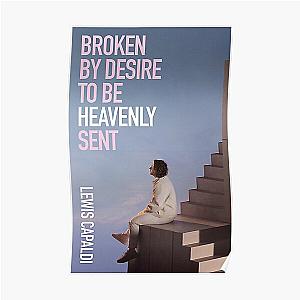 Lewis Capaldi Broken Desire To Be Heavenly Sent Album Cover Artwork Poster RB1306