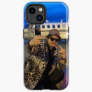 Lewis Capaldi with leopard suit and private jet iPhone Tough Case RB1306