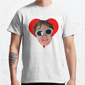 Lewis Capaldi Heart & Sunglasses  Classic T-Shirt RB1306