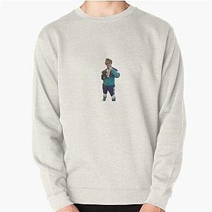 Lewis Capaldi Holding Dog in Tracksuit Pullover Sweatshirt RB1306