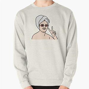 Lewis Capaldi Peace Towel Illustration  Pullover Sweatshirt RB1306