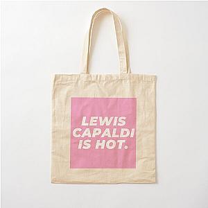 Lewis Capaldi is hot. Cotton Tote Bag RB1306