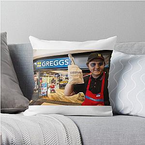 Lewis Capaldi X Greggs Throw Pillow RB1306