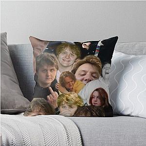 Lewis Capaldi Collage Throw Pillow RB1306