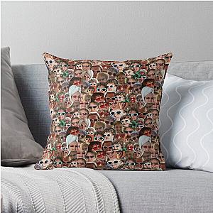 Lewis Capaldi Collage Repeat Print Throw Pillow RB1306