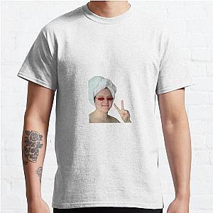 Lewis Capaldi Towel and Sunglasses Meme Classic T-Shirt RB1306