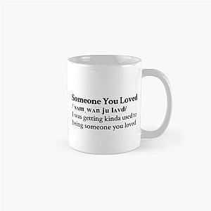 Lewis Capaldi Aesthetic Quote Lyrics Classic Mug RB1306