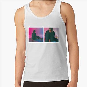 Lewis Capaldi Watercolor Photo Collage Tank Top RB1306