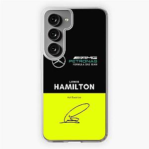 Lewis Hamilton iPhone case black yellow Samsung Galaxy Soft Case