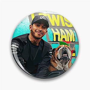 Lewis Hamilton Roscoe Pin