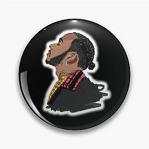 Lewis Hamilton Illustration Pin