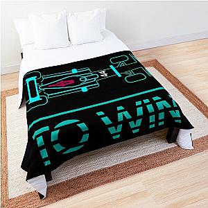 Lewis Hamilton World Champion - World Champions - Driving Legend - GRAND PRIX Comforter