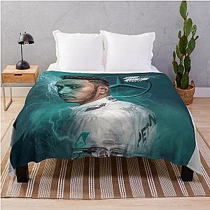 Lewis Hamilton World Champion Throw Blanket