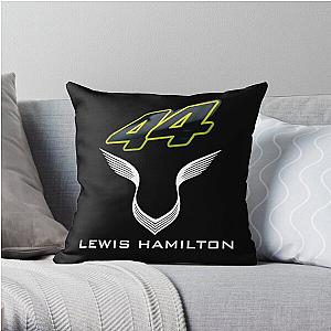 Lewis Hamilton Logo GP Throw Pillow